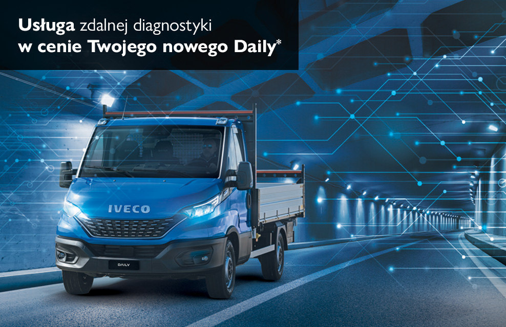 Usługa zdalnej diagnostyki w cenie Twojego nowego Daily*